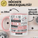 Trampolinspringerin Geschenk Becher Tasse Gott Schuf Alle Menschen Gleich Nur Die Besten Durfeten Trampolinspringerin Werden Geschenkidee Lustig Rosa Trendation