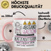 Katzensitterin Tasse Geschenk Lustig Abstand Halten Hochleistungs-Katzensitterin Mit Drang Zur Perfektion Bei Der Arbeit Rosa Trendation