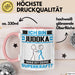 Judoka Tasse Geschenk für Judoka Geburtstag Lustiger Spruch Kaffee-Becher Was Ist Deine Superkraft Rosa Trendation