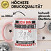 Parkour-Athlet Tasse Geschenk für Parkour-Athlet Geburtstag Lustiger Spruch Kaffee-Becher Was Ist Deine Superkraft Rosa Trendation
