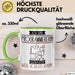 Programmiererin Tasse Geschenk Ich Bin Programmiererin Warum Weil Ich Es Kann Geschenkidee Geburtstag Grün Trendation