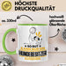 Hundebesitzer Geschenk Tasse So Gut Kann Nur Ein Hundebesitzer Aussehen Geschenkidee Kaffee-Becher Grün Trendation