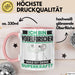 Vogelforscher Tasse Geschenk für Vogelforscher Geburtstag Lustiger Spruch Kaffee-Becher Was Ist Deine Superkraft Rosa Trendation