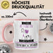 Tierheimvolontärin Tasse Geschenk Becher Stark Attraktiv Furchtlos Tierheimvolontärin Lustige Geschenkidee Rosa Trendation