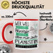 Pianistin Tasse Geschenk Spruch Wer Will Schon Prinzessin Sein Wenn Man Auch Pianistin Sein Kann Rot Trendation