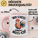 Sarkastisches Huhn Tasse Geschenk Lustige Geschenkidee Nen Scheiß Muss Ich Rosa Trendation