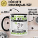 Tierkommunikator Tasse Geschenk für Tierkommunikator Geburtstag Lustiger Spruch Kaffee-Becher Was Ist Deine Superkraft Schwarz Trendation