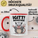 Sarkastischer Sarkasmus Introvertierter Tasse Geschenk Lustige Geschenkidee Spruch Igitt Menschen Rot Trendation