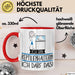 Geschenk für Reptilienhalterin Tasse Lustige Geschenkidee Geburtstag Ich Bin Reptilienhalterin Ich Darf Das Rot Trendation