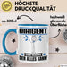 Dirigent Tasse Geschenk für Dirigent Der Mann Der Alles Kann Geschenkidee zum Geburtstag Blau Trendation