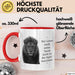 Der Löwe Stellt Seine Tasse Nicht In Die Spülmaschine Büro Becher Geschenk Lustig Rot Trendation