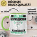 Schwiegersohn Tasse Geschenk für Schwiegersohn Geburtstag Lustiger Spruch Kaffee-Becher Was Ist Deine Superkraft Grün Trendation