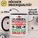 Weihnachten Tasse Geschenk Lieber Weihnachtsmann Die Waren Alle Unartig Geschenkidee Xmas Kaffee-Becher Trendation