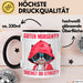 Sarkasmus Tasse Geschenk Lustiger Spruch Hund Guten Morgen Suchst Du Streit Becher Schwarz Trendation