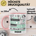 Klangkünstlerin Geschenk Becher Tasse Gott Schuf Alle Menschen Gleich Nur Die Besten Durfeten Klangkünstlerin Werden Geschenkidee Lustig Rosa Trendation