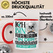 Fliesenlegerin Ausbildung Start Geschenk Tasse Ich Bin Fliesenlegerin In Der Ausbildung Ich Darf Das Kaffee-Becher Geschenkidee Rot Trendation