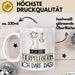 Geschenk für Tierpflegerin Tasse Lustige Geschenkidee Geburtstag Ich Bin Tierpflegerin Ich Darf Das Weiß Trendation