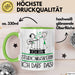 Geschenk für Studiomusikerin Tasse Lustige Geschenkidee Geburtstag Ich Bin Studiomusikerin Ich Darf Das Grün Trendation
