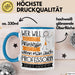 Professorin Tasse Geschenk Spruch Wer Will Schon Prinzessin Sein Wenn Man Auch Professorin Sein Kann Blau Trendation