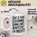 Stefanie Tasse Geschenk Dat Is So'n Stefanie Ding Dat Raffste Eh Nicht Geschenkidee Becher mit Name Weiß Trendation