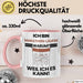 Marathonläufer Geschenk Tasse Lustiger Spruch Ich Bin Marathonläufer Warum Weil Ich Es Kann Geschenkidee Bester Marathonläufer Geburtstag Kaffee-Becher Rosa Trendation