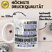 Hundesportler Geschenk Tasse Lustiger Spruch Erheben Sie Sich Der Hundesportler Betritt den Raum Weiß Trendation