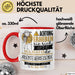 Abenteuerreisende Tasse Geschenk Lustiger Spruch Bitte Erheben Sie Sich Seine Majestät Die Abenteuerreisende Betritt Den Raum Rot Trendation