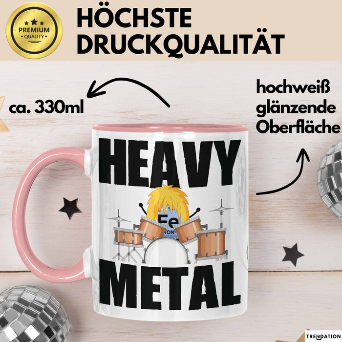 Chemiker Tasse Geschenk Punk Rock Spruch Geschenkidee Wissenschaftler Rosa Trendation