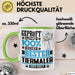 Tiermaler Geschenk Lustiger Spruch für Tiermaler Geschenkidee Bester Tiermaler Der Welt Grün Trendation