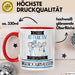 Musikjournalistin Tasse Geschenk Becher Stark Attraktiv Furchtlos Musikjournalistin Lustige Geschenkidee Rot Trendation