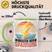 Elektriker Tasse Geschenk Meister Der Spannung Elektro-Meister Geschenkidee Becher Grün Trendation