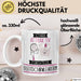 Gleitschirmlehrerin Tasse Geschenk Becher Stark Attraktiv Furchtlos Gleitschirmlehrerin Lustige Geschenkidee Weiß Trendation