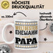 Lustige Tasse Geschenk Weltbester Ehemann Und Papa Becher Weiß Trendation
