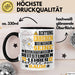 Reitstundenlehrer Geschenk Tasse Lustiger Spruch Erheben Sie Sich Der Reitstundenlehrer Betritt den Raum Schwarz Trendation