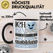 Bühnentechnikerin Ausbildung Start Geschenk Tasse Ich Bin Bühnentechnikerin In Der Ausbildung Ich Darf Das Kaffee-Becher Geschenkidee Schwarz Trendation