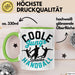 Handball-Spieler Geschenk Tasse Geschenkidee Handball-Spieler Jungs Kaffee-Becher Coole Jungs Spielen Handball Grün Trendation