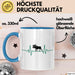 Skandinavischer Elch Tasse Geschenk Lustige Geschenkidee Blau Trendation