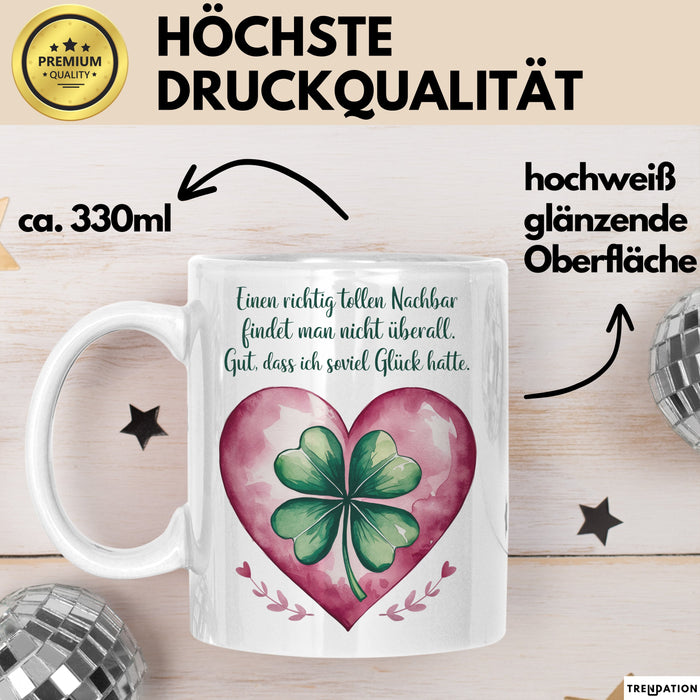 Nachbar Tasse Geschenk Richtig Tollen Nachbar Geschenkidee Geburtstag Nachbar