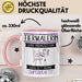 Tiermalerin Und Prinzessin Tasse Geschenk Für Eine Tiermalerin Geburtstag Was Ist Deine Superkraft Rosa Trendation