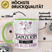 Tänzerin Geschenk Tasse Becher Die Frau Die Allen Kann Geschenkidee für eine Tänzerin Lustig Grün Trendation