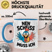 Huhn Tier Bauer Tasse Becher Geschenk Lustige Geschenkidee Spruch Nen Scheiss Muss Ich Blau Trendation