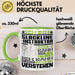 Slackline-Instruktor Geschenk Kaffee-Tasse Geschenkidee für Slackline-Instruktor Ich Bin Slackline-Instruktor Ich Kann Es Dir Erklären Jedoch Nicht Für Dich Verstehen Spruch Lustig Grün Trendation