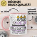 Breakdancerin Tasse Geschenk Lustig Abstand Halten Hochleistungs-Breakdancerin Mit Drang Zur Perfektion Bei Der Arbeit Rosa Trendation