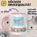 Geschenk für Tauchlehrerin Tasse Lustige Geschenkidee Geburtstag Ich Bin Tauchlehrerin Ich Darf Das Rosa Trendation