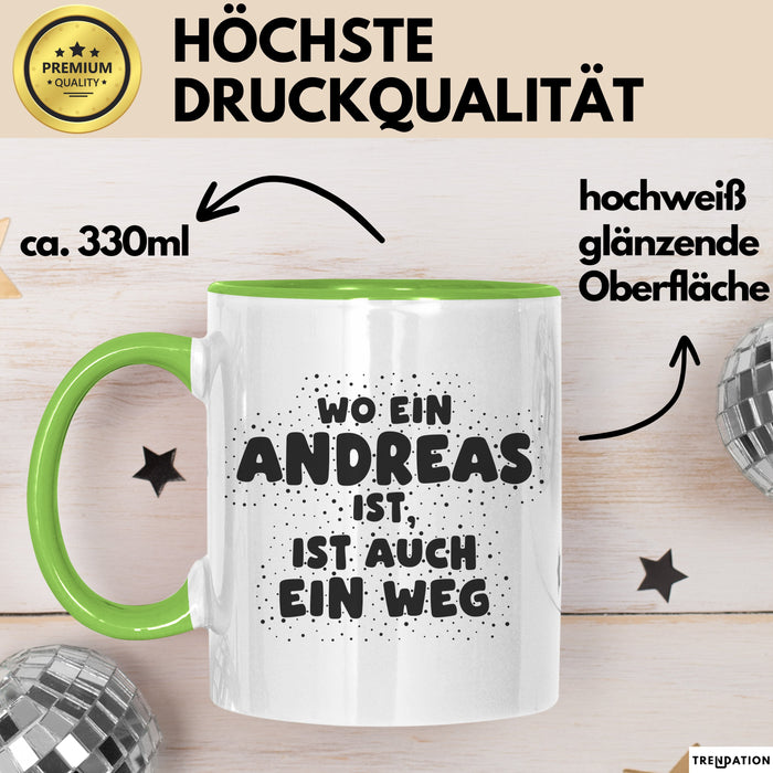 Andreas Tasse Wo Ein Andreas Ist, Ist Auch Ein Weg Geschenk