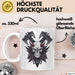 Metalhead Tasse Geschenkidee für Heavy Metal Fans Weiß Trendation