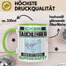 Tauchlehrer Tasse Geschenk für Tauchlehrer Geburtstag Lustiger Spruch Kaffee-Becher Was Ist Deine Superkraft Grün Trendation