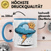 Meteorologe Tasse Geschenk Lustige Geschenkidee Spruch Für Wetter Beobachter Blau Trendation