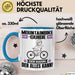 Mountainbike-Guide Tasse Geschenk für Mountainbike-Guide Der Mann Der Alles Kann Geschenkidee zum Geburtstag Blau Trendation