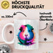 Buntes Meerschweinchen Tierliebhaber Tasse Geschenk Lustige Geschenkidee Spruch Weiß Trendation